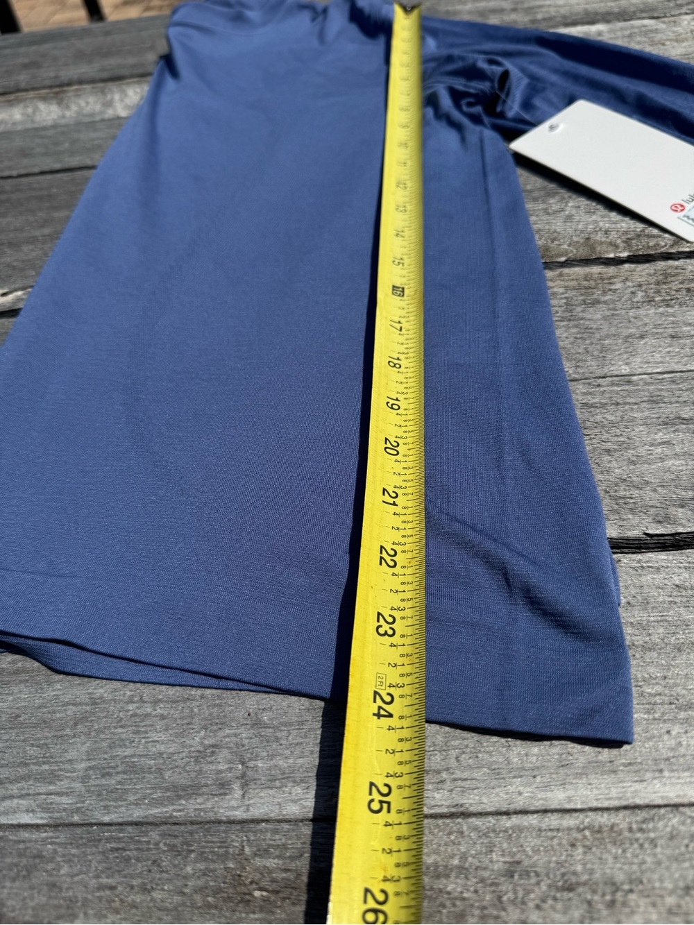 Lululemon Swiftly Relaxed Long Sleeve Brilliant Blue Size 8 NWT - Picture 5 of 7
